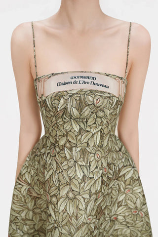 Abequa Jungle Print Midi Dress
