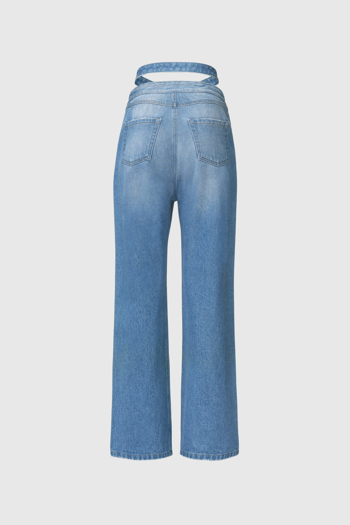 Adrienne Floral Cross Jeans Set