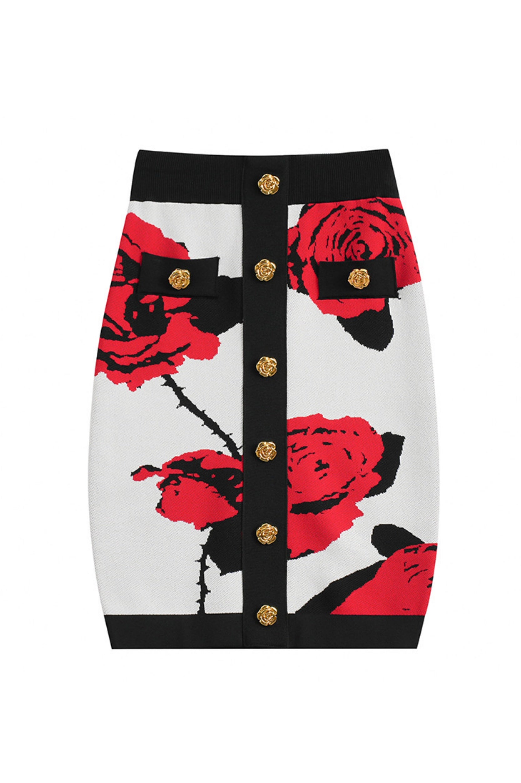 Amiya Rose Jacquard Skirt Set