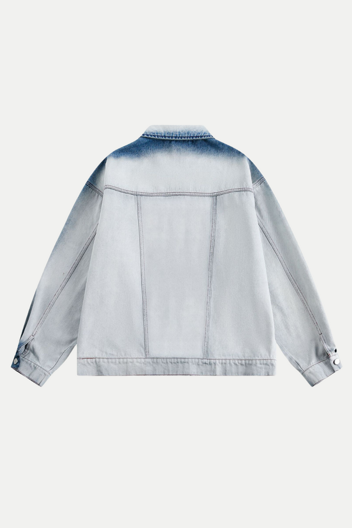 Brogan Gradient Denim Jacket - Stellouette