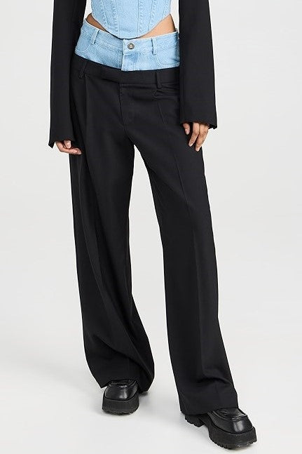 Catalina Patchwork Denim Pants and Top - Stellouette