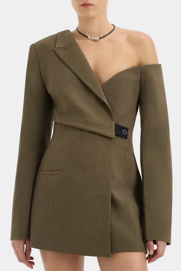 Freidia Asymmetrical Blazer