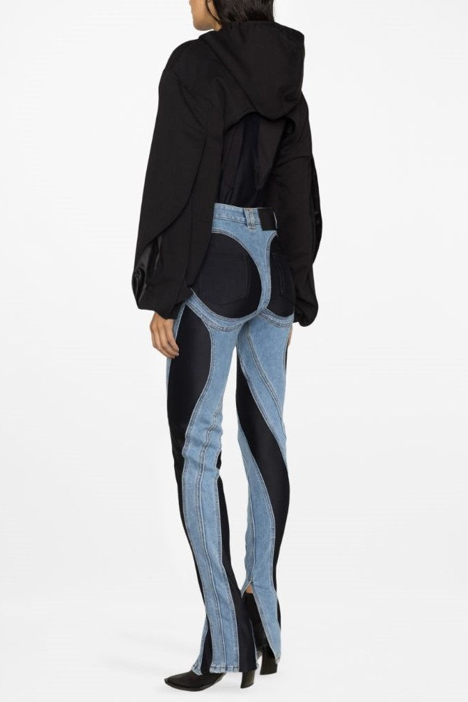 Jolene Mesh Panelled Spira Jeans - Stellouette
