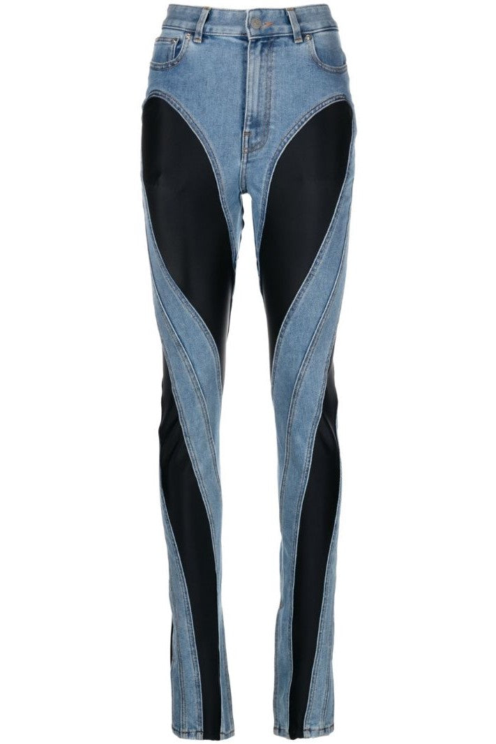 Jolene Mesh Panelled Spira Jeans - Stellouette