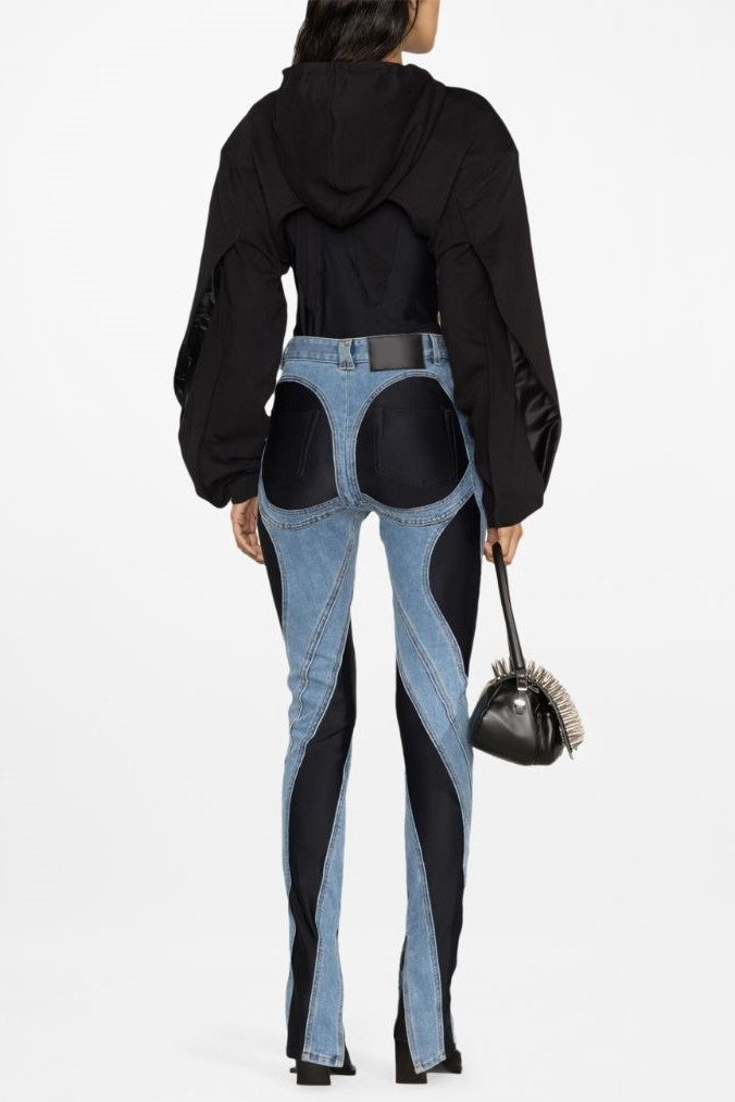 Jolene Mesh Panelled Spira Jeans - Stellouette
