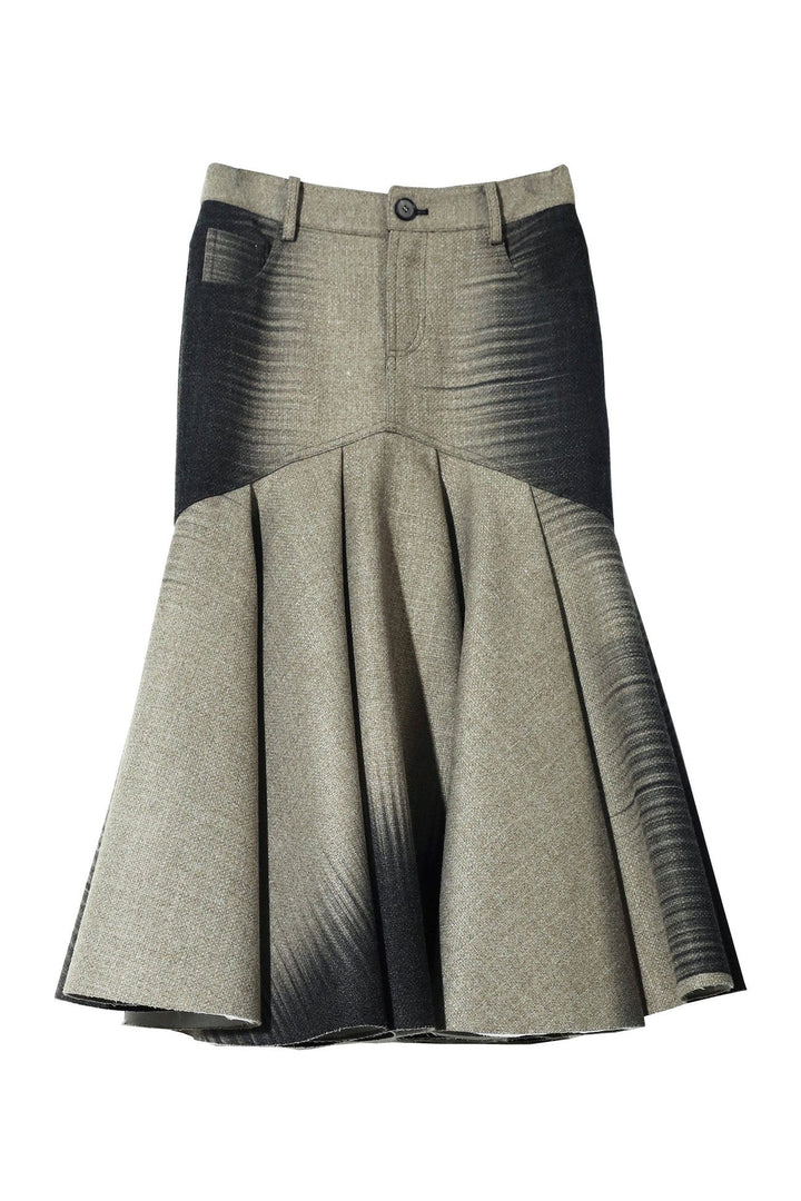 Juliana Printing Quilted Skirt Set - Stellouette