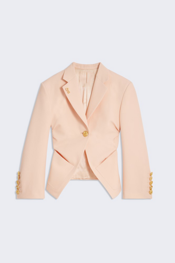 Kyen Gathered Blazer