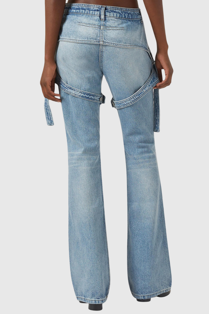 Lilah Leg Buckle Jeans - Stellouette