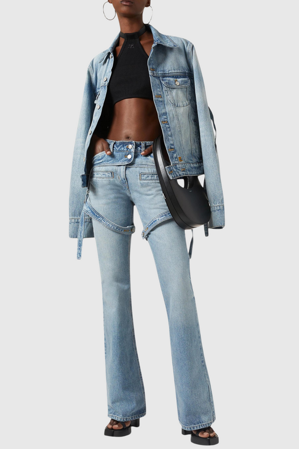 Lilah Leg Buckle Jeans - Stellouette