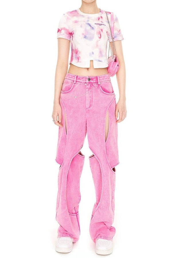 Maisie Hollow Cross Jeans - Stellouette