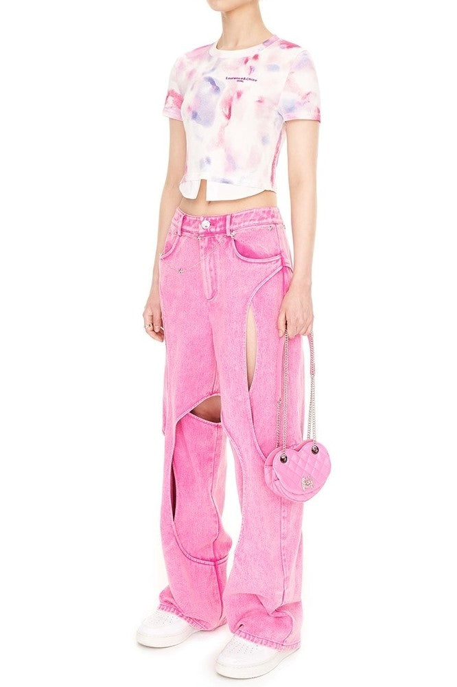 Maisie Hollow Cross Jeans - Stellouette