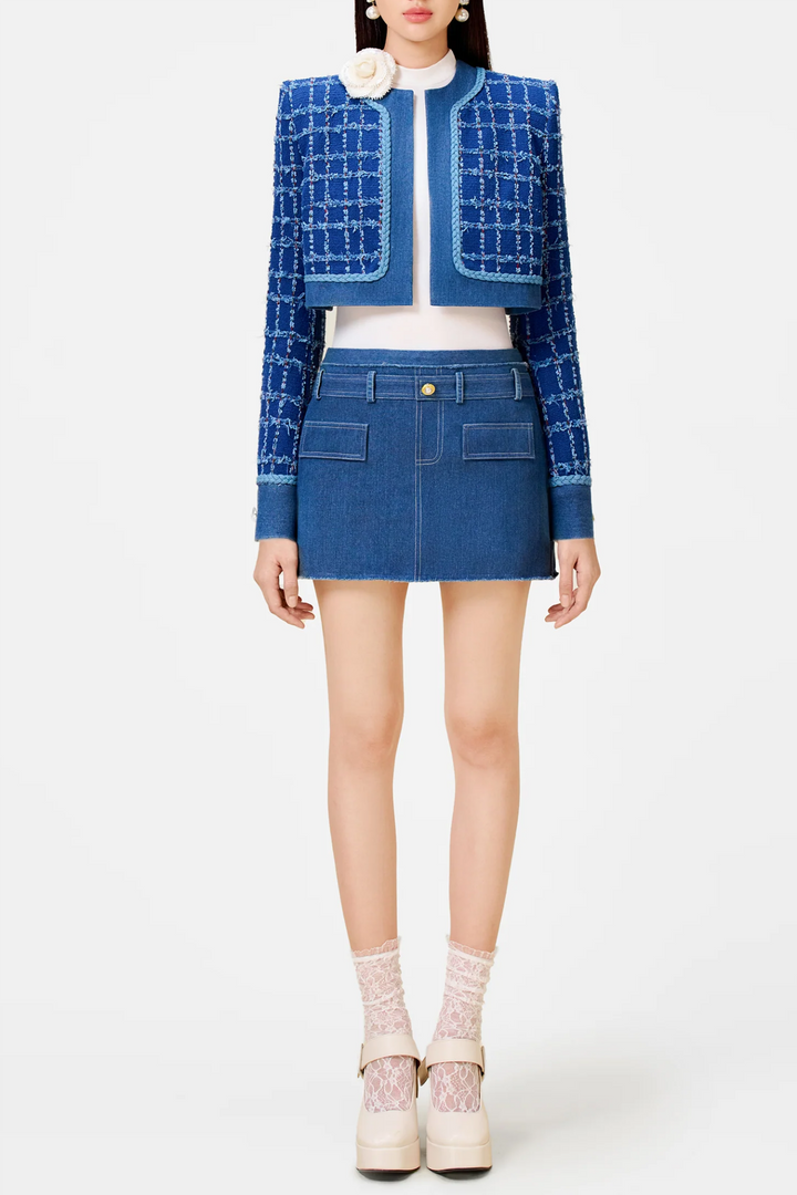 Mobey Denim Tweed Set - Stellouette