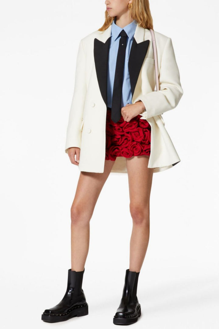 Oriole Floral Appliqué Shorts - Stellouette